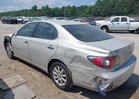 2004 Lexus Es from USA, damaged, VIN JTHBA30G540005154